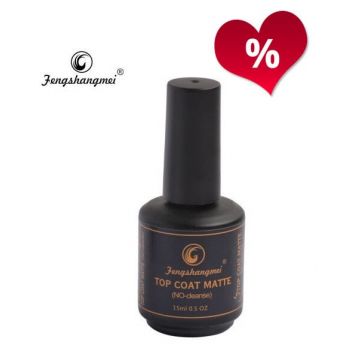 Top Coat FSM Matt 15ml (produs original cu stanta)