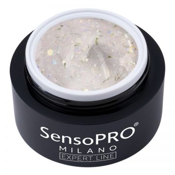 Gel Constructie Unghii Expert Line Petal Glow SensoPRO Milano - Ice Petal, 15ml