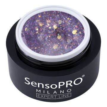Gel Constructie Unghii Expert Line Petal Glow SensoPRO Milano - Iris Bloom, 15ml