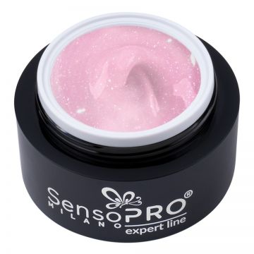 Gel Constructie Unghii Expert Line SensoPRO Milano - Ballerina Blush 30ml
