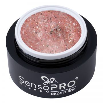 Gel Constructie Unghii Expert Line SensoPRO Milano - Strawberry Milkshake 15ml
