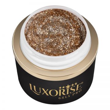 Gel Design 3D LUXORISE - Royal Glitz, Desert Gold 5ml