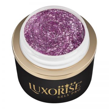 Gel Design 3D LUXORISE - Royal Glitz, Mystic Purple 5ml