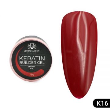 Gel pentru modelarea unghiilor 15 g, Keratin Builder Gel, K16