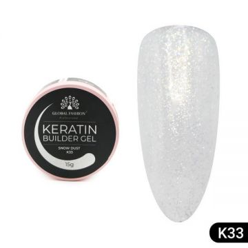 Gel pentru modelarea unghiilor 15 g, Keratin Builder Gel, K32