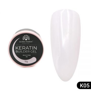 Gel pentru modelarea unghiilor 15 g, Keratin Builder Gel, K5