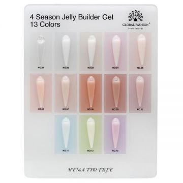 Gel pentru modelarea unghiilor 15 gr, 4 Season Jelly Builder Gel 13