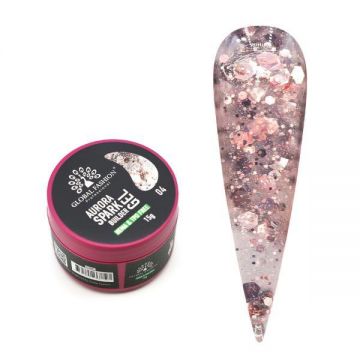 Gel pentru modelarea unghiilor 15 gr, Aurora Spark Builder Gel 04