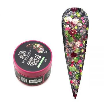 Gel pentru modelarea unghiilor 15 gr, Aurora Spark Builder Gel 07