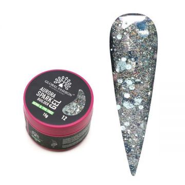 Gel pentru modelarea unghiilor 15 gr, Aurora Spark Builder Gel 12