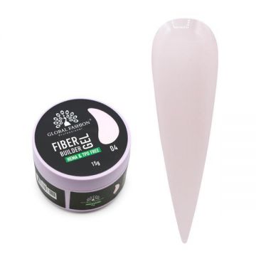 Gel pentru modelarea unghiilor 15 gr, Fiber Builder Gel 04