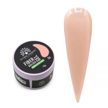 Gel pentru modelarea unghiilor 15 gr, Fiber Builder Gel 06