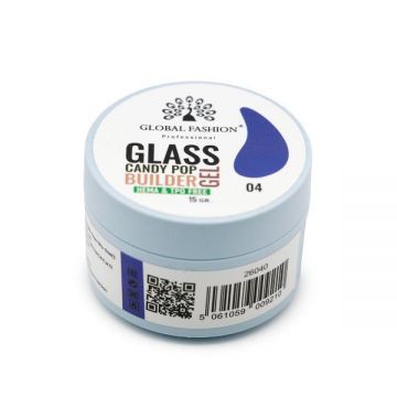 Gel pentru modelarea unghiilor 15 gr, Glass Candy Pop Builder Gel 04
