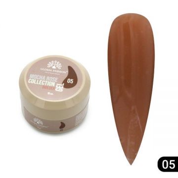 Gel pentru modelarea unghiilor 15 gr, Mocha Rose Builder Gel 05