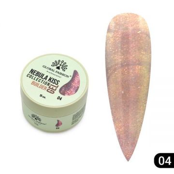 Gel pentru modelarea unghiilor 15 gr, Nebula Kiss Builder Gel 04