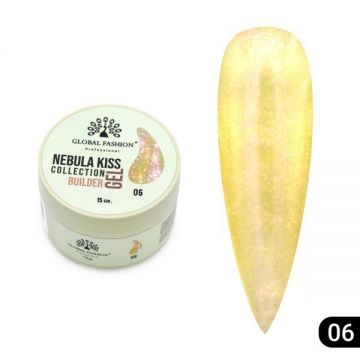 Gel pentru modelarea unghiilor 15 gr, Nebula Kiss Builder Gel 06