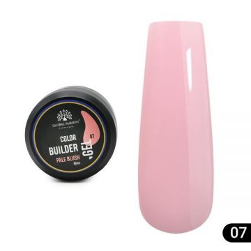Gel pentru modelarea unghiilor 50 g, Color Builder Gel 07- Pale blush
