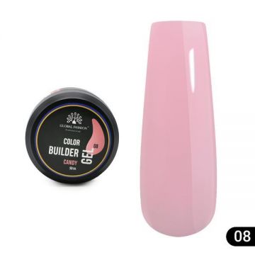 Gel pentru modelarea unghiilor 50 g, Color Builder Gel 08- Candy