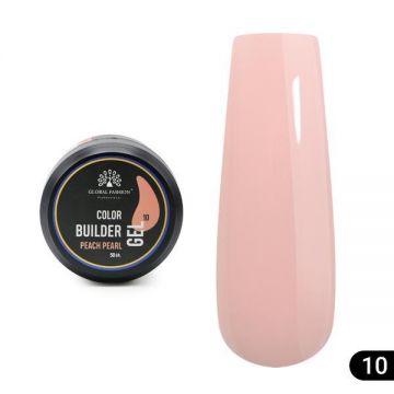 Gel pentru modelarea unghiilor 50 g, Color Builder Gel 10- Peach pearl