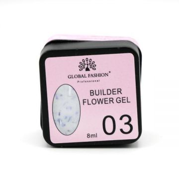 Gel pentru modelarea unghiilor 8 g, Flower Builder Gel, 03