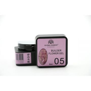 Gel pentru modelarea unghiilor 8 g, Flower Builder Gel, 05