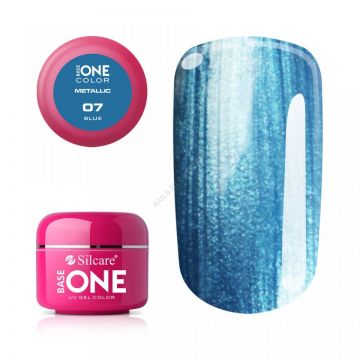 Gel UV Color Base One 5g Metalic Blue 07