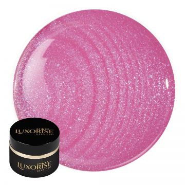 Gel UV Constructie Unghii RevoFlex Aurora Builder Gel LUXORISE 15ml, Pink Stardust