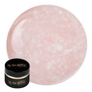 Gel UV Constructie Unghii RevoFlex Blooming Grace LUXORISE 15ml, Petal Veil