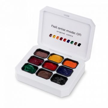 Geluri color Stamping Art Ombre Style - Original Colors