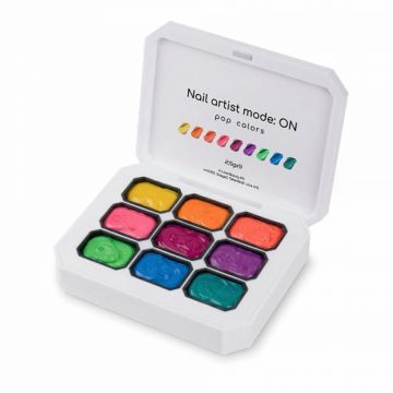 Geluri color Stamping Art Ombre Style - POP Colors