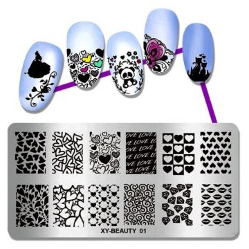 Matrita metalica model XY-Beauty-01