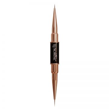 Pensula Unghii Dubla LUXORISE, Liner 7 & 9 mm
