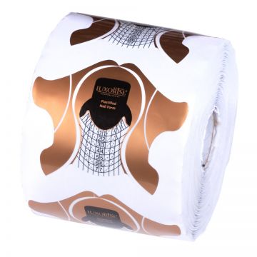 Sabloane Unghii Gel Plastifiate LUXORISE, 500 buc