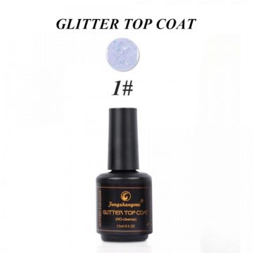 Top Coat Glitter #1 FSM No Cleanse 15ml