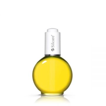 Ulei Cuticule cu Pipeta -75ml--Base One Silcare Havana Banana Yellow