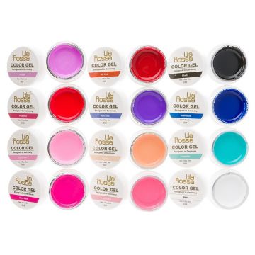 Set 12 Gel UV Color - Lila Rossa Pure Colors