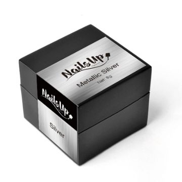 Gel Metalic NailsUp, Silver 8g