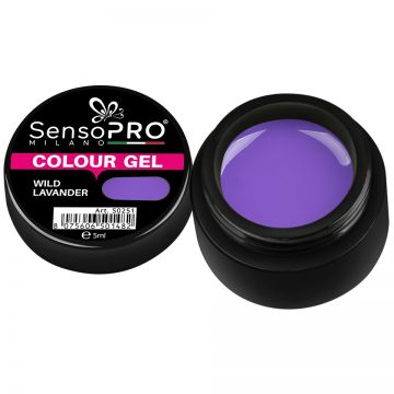 Gel UV Colorat Wild Lavander 5ml, SensoPRO Milano