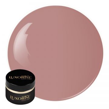 Gel UV Constructie Unghii RevoFlex LUXORISE 50ml, Cover Nude - Dark
