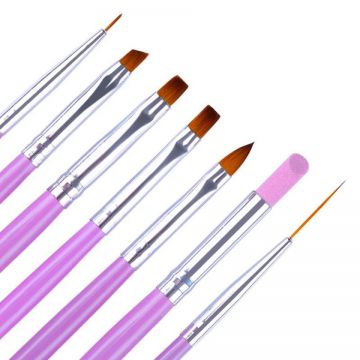 Pensule set 7 maner mov