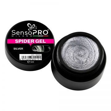 Spider Gel SensoPRO Milano Silver, 5 ml