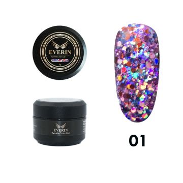 Twinkle color gel Everin- 01 - TE01 - Everin.ro