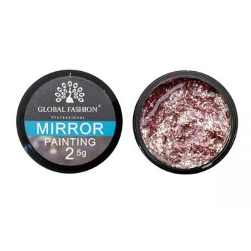 Gel color, Global Fashion, Mirror, 5 gr,  Roz 02
