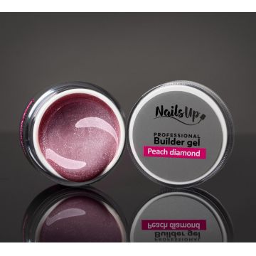 Gel UV Constructie NAILSUP - Peach Diamond 50g