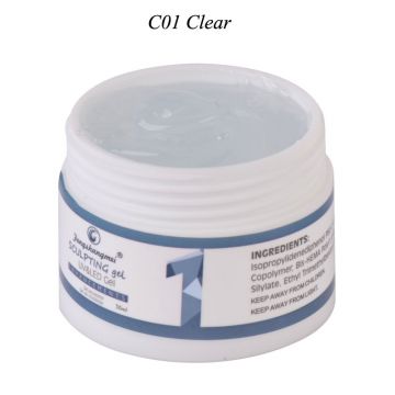 Gel UV Constructie FSM 15ML - 01 Clear - GCFSM01-15 - Everin.ro
