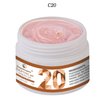 GEL UV CONSTRUCTIE FSM 50ML - 20 - GCFSM20-50 - Everin.ro